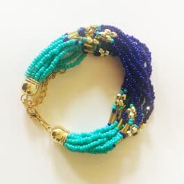 Aquamarine Colored Bracelet